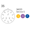 Souriau 8STA610-35PN