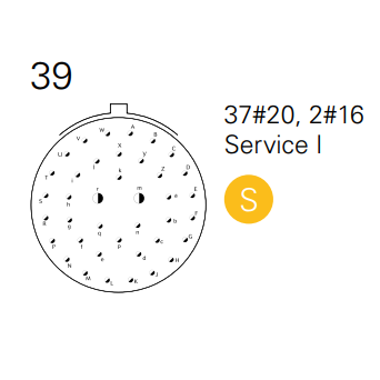 Souriau 8STA020-39SN