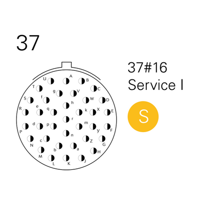 Souriau 8STA624-37PN
