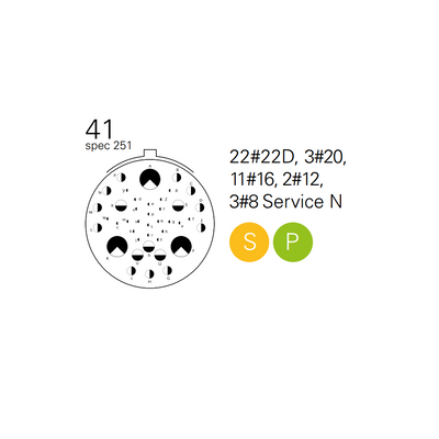 Souriau 8STA624-41PN-251