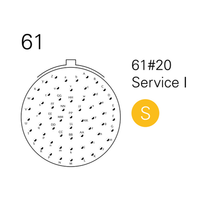 Souriau 8STA624-61PN