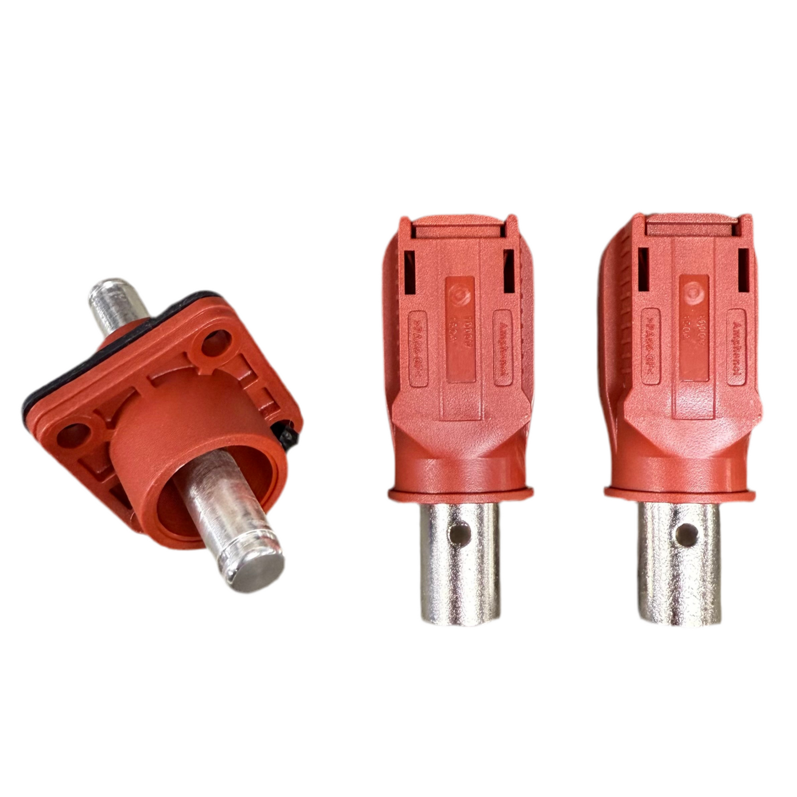 Amphenol Radlok 2AWG Red QR Bulkhead Kit