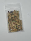 Overstock 100pc Deutsch Size 16 Solid Socket, Gold Oversize 0460-215-1631