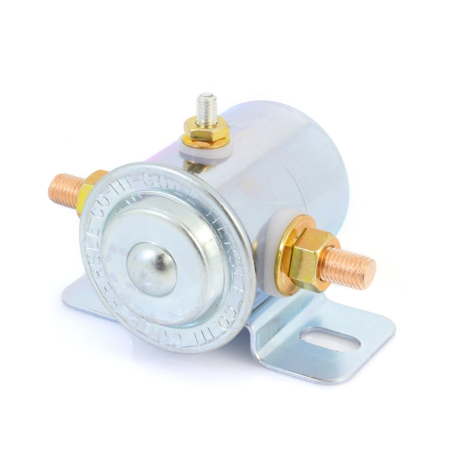 Cole Hersee 24106 Grounded Continuous Duty, 12VDC, 85A, SPST Solenoid