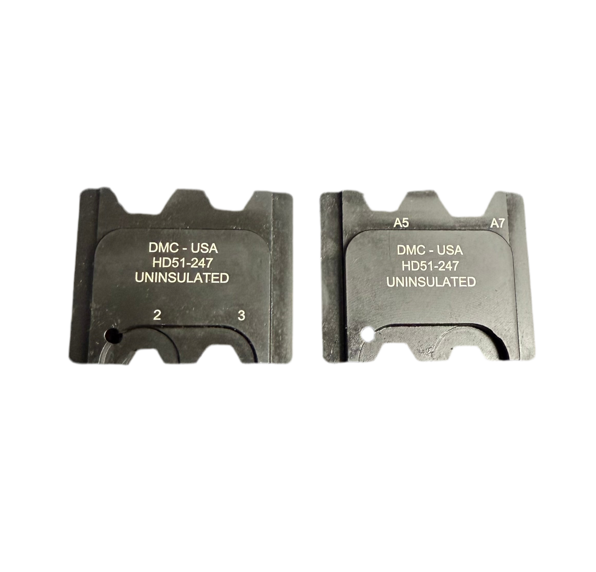 Race Spec® Exclusive DMC HD51 Die Set for 8-2AWG Closed Barrel Ring Terminals