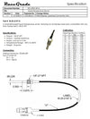 RaceGrade 1/8" NPT Liquid Temperature Sensor