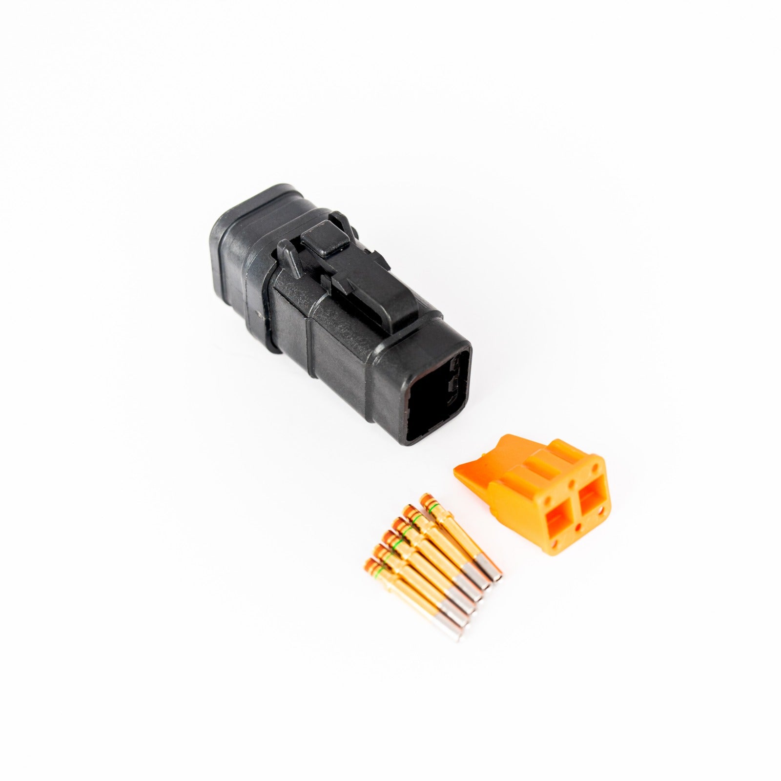 16-22 AWG Deutsch Plug 4-Pin Black Deutsch DTM Waterproof Electrical Connector Kit - IP67, 16-22 AWG, Male & Female Deutsch Connectors Kit - Foto 9