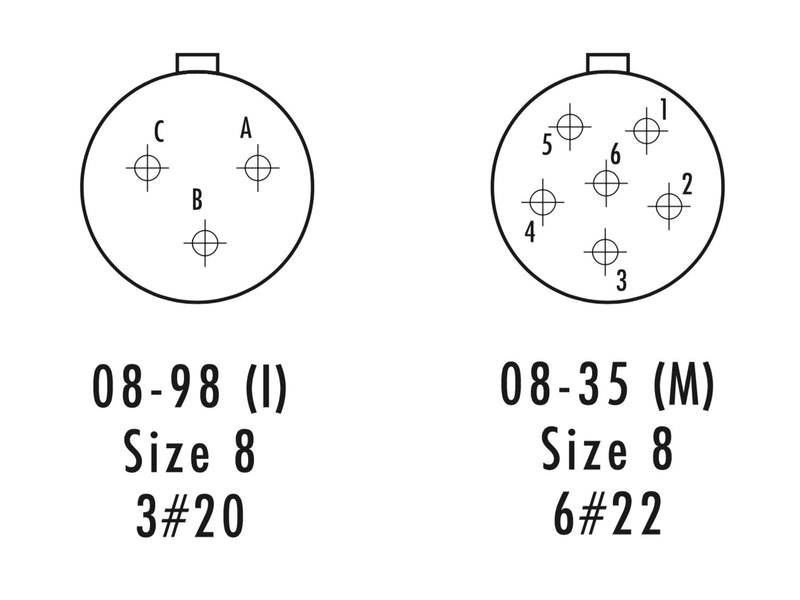 Deutsch Autosport Size 8 Socket Connectors