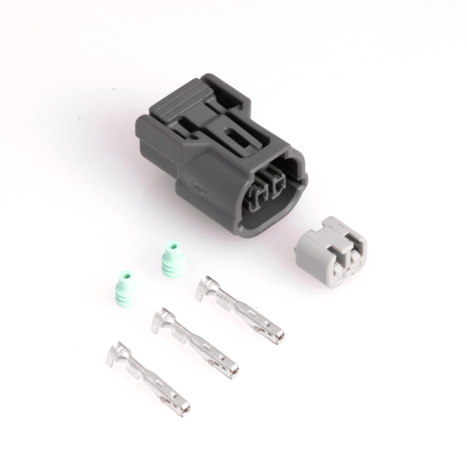 Connectors - Honda 2-Position Connector Kit, Gray